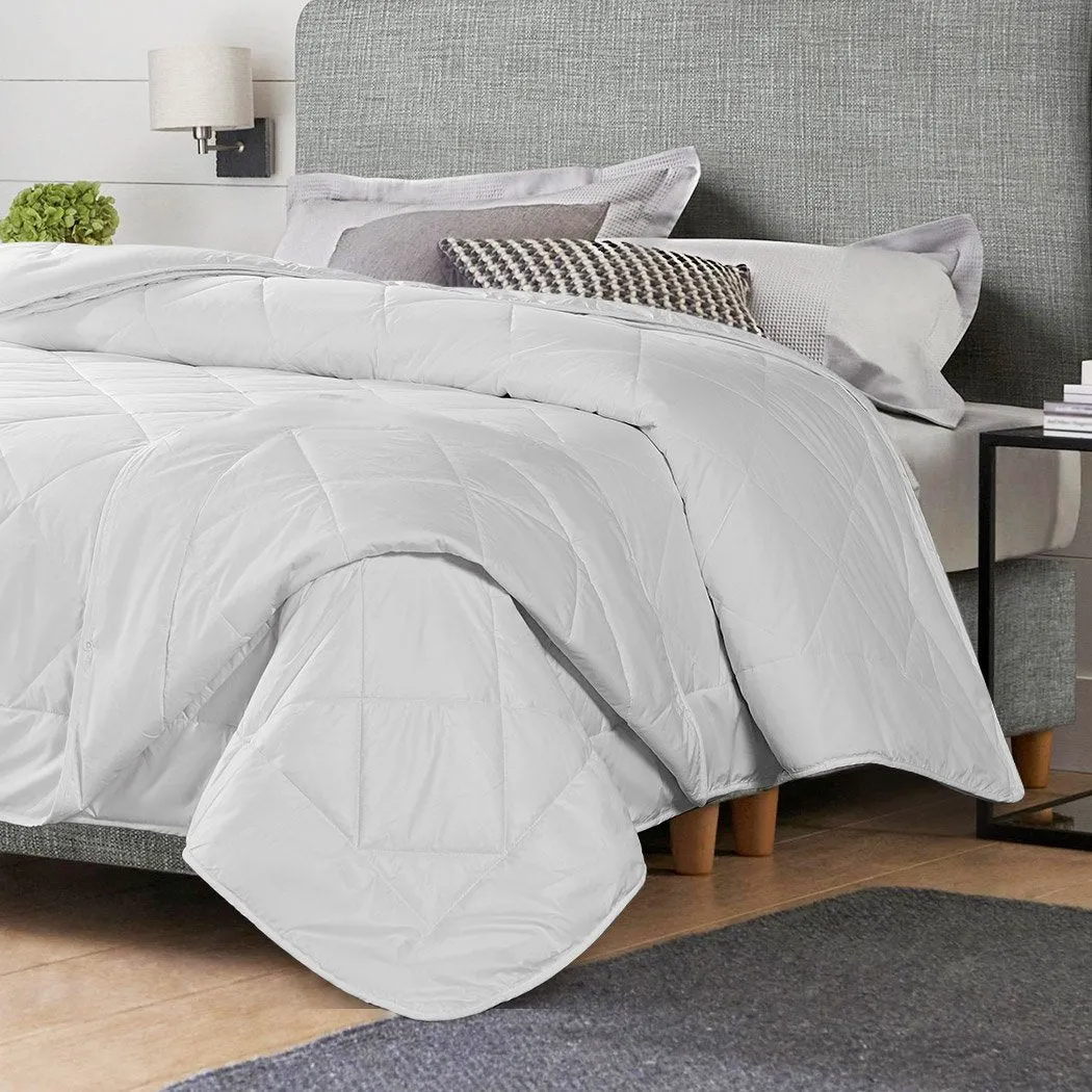 100% Wool Quilt Luxury Doona Duvet Down 600GSM Winter Summer King