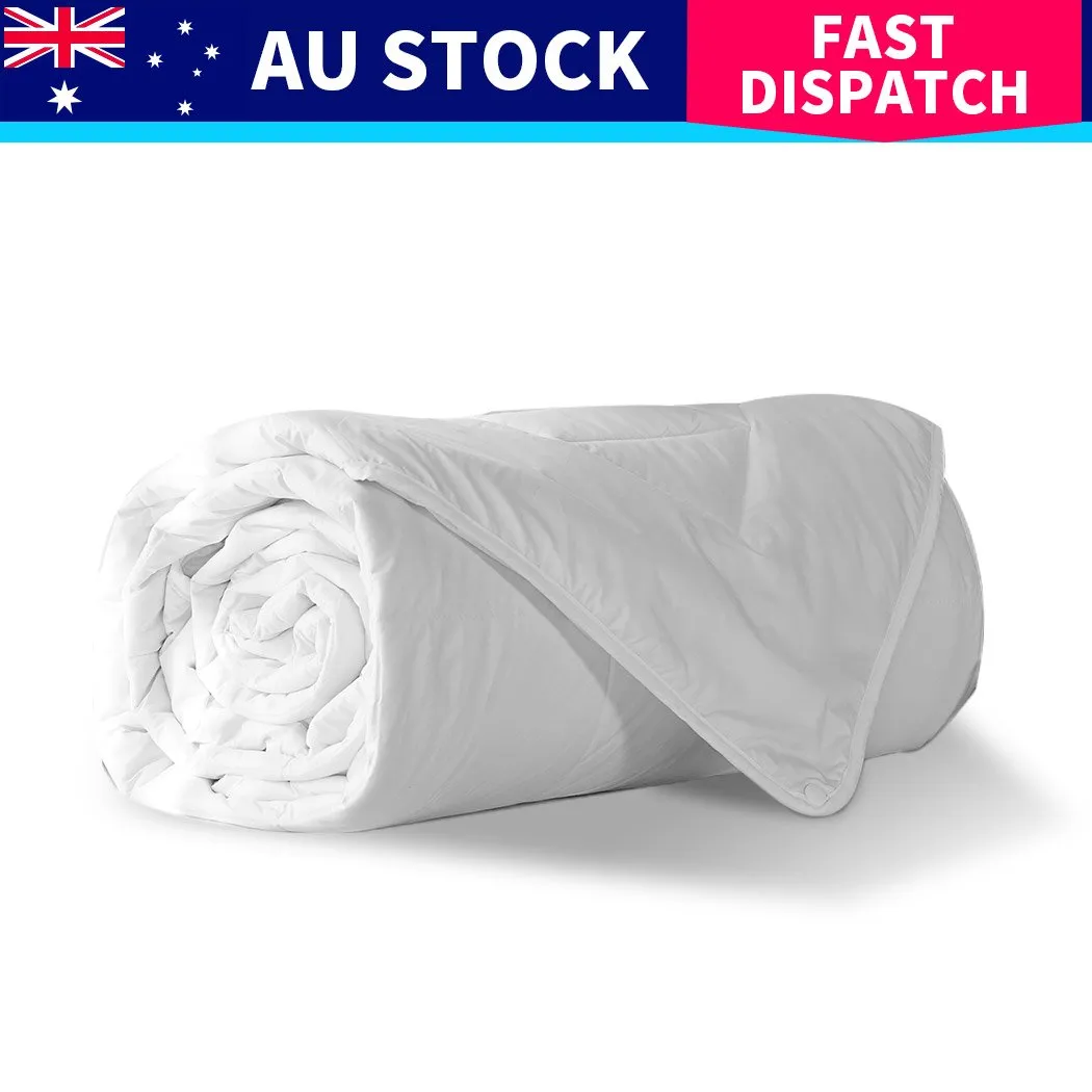 100% Wool Quilt Luxury Doona Duvet Down 600GSM Winter Summer King