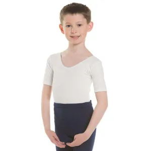 1st Position 1500 Boys white Leotard