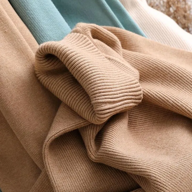2 Pieces Set  Knitted Tracksuit
