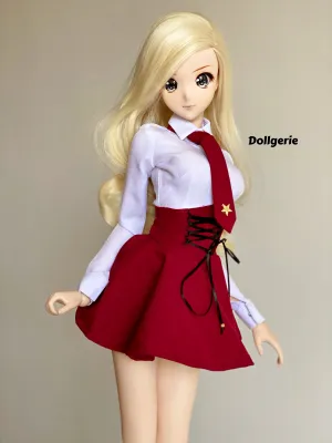 2021 School Girl Uniform Set for SmartDoll and DD