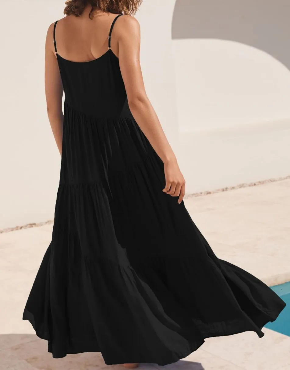 Abelia® | Asymmetrical Maxi Dress For Summer