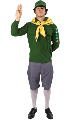 Adult Boy Scout Uniform Costume