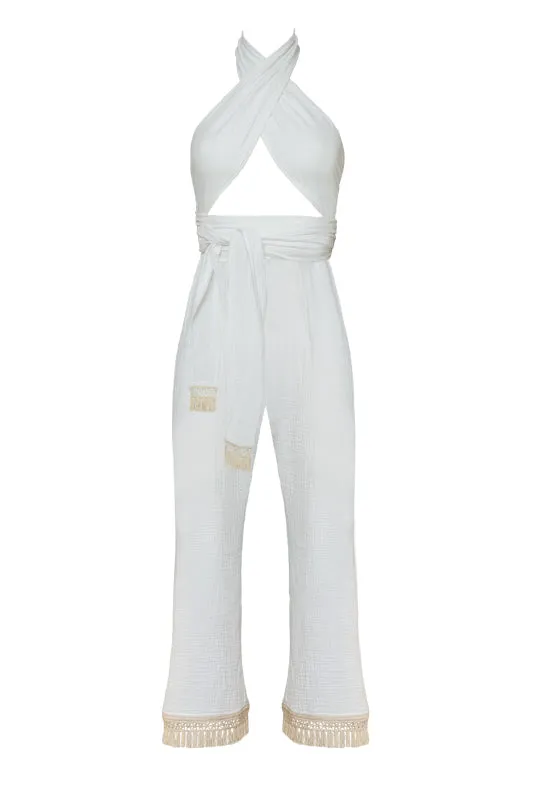 AIRLA Jumpsuit in White