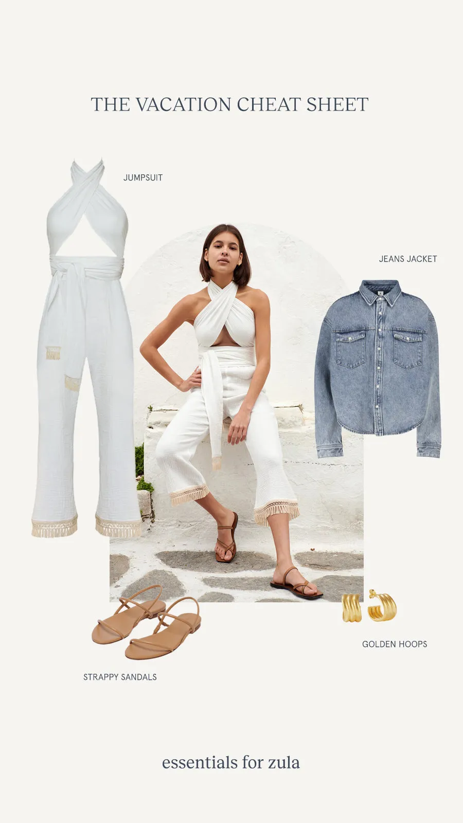 AIRLA Jumpsuit in White