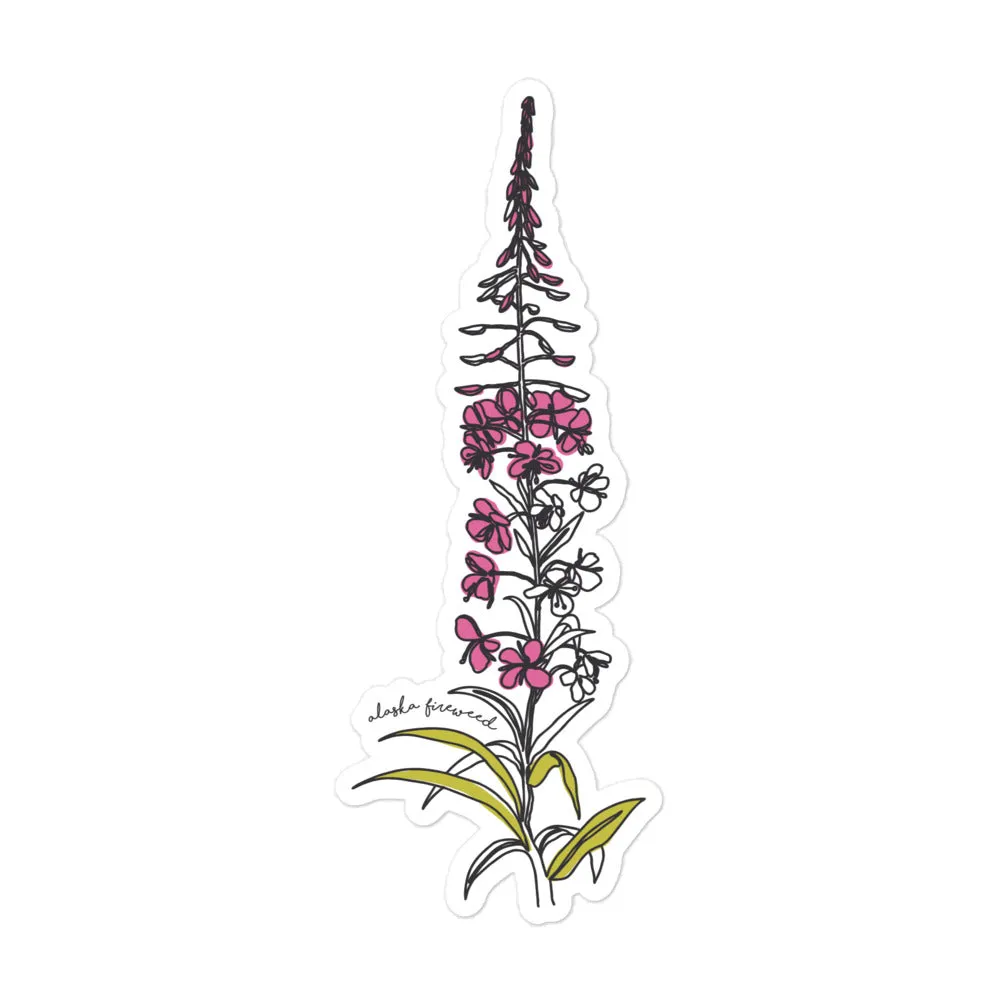 Alaska Wildflowers - Fireweed Flowy Tank