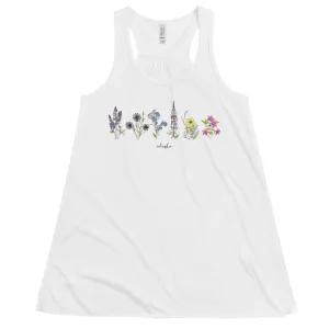 Alaska Wildflowers - Flowy Tank