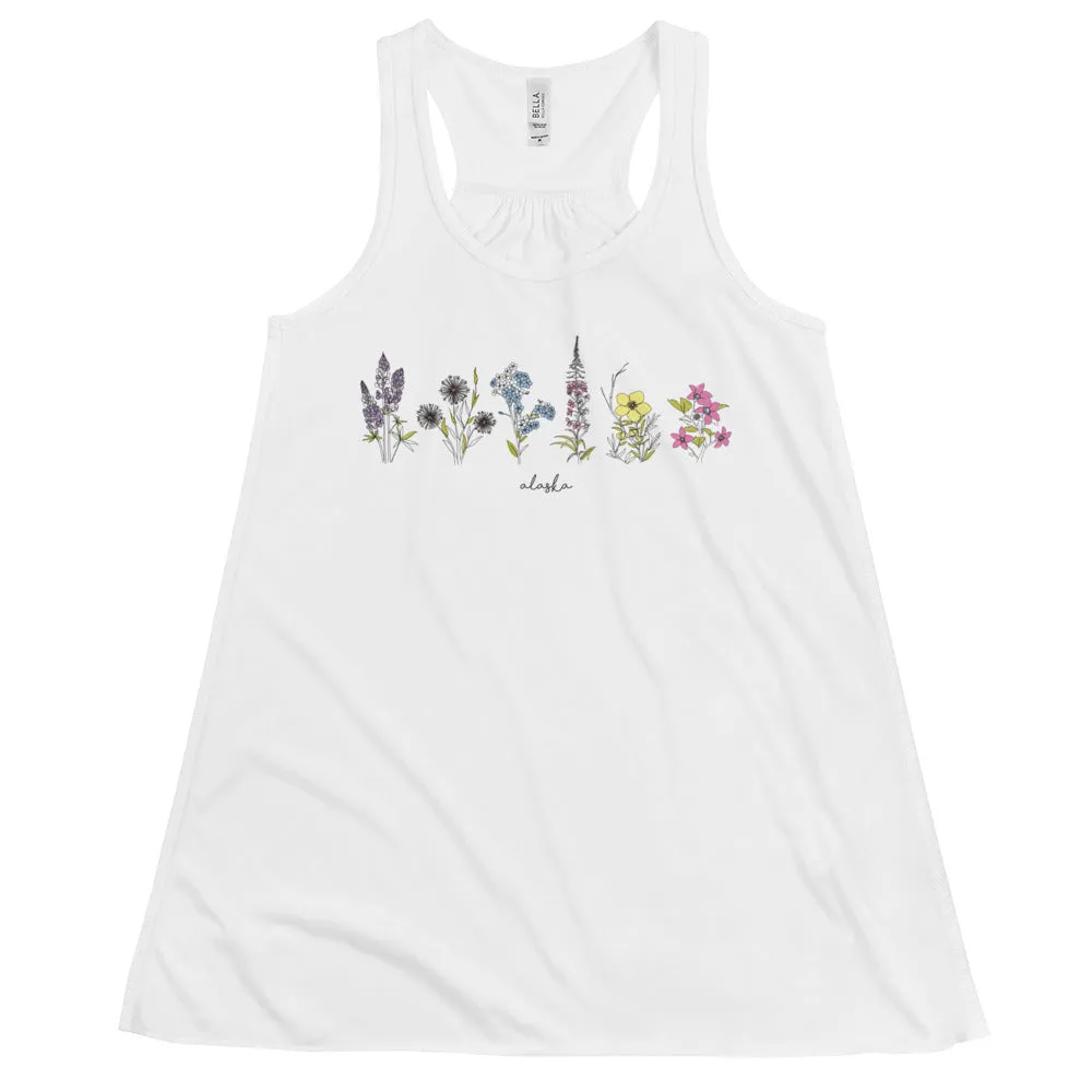Alaska Wildflowers - Flowy Tank