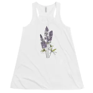 Alaska Wildflowers - Lupine Flowy Tank