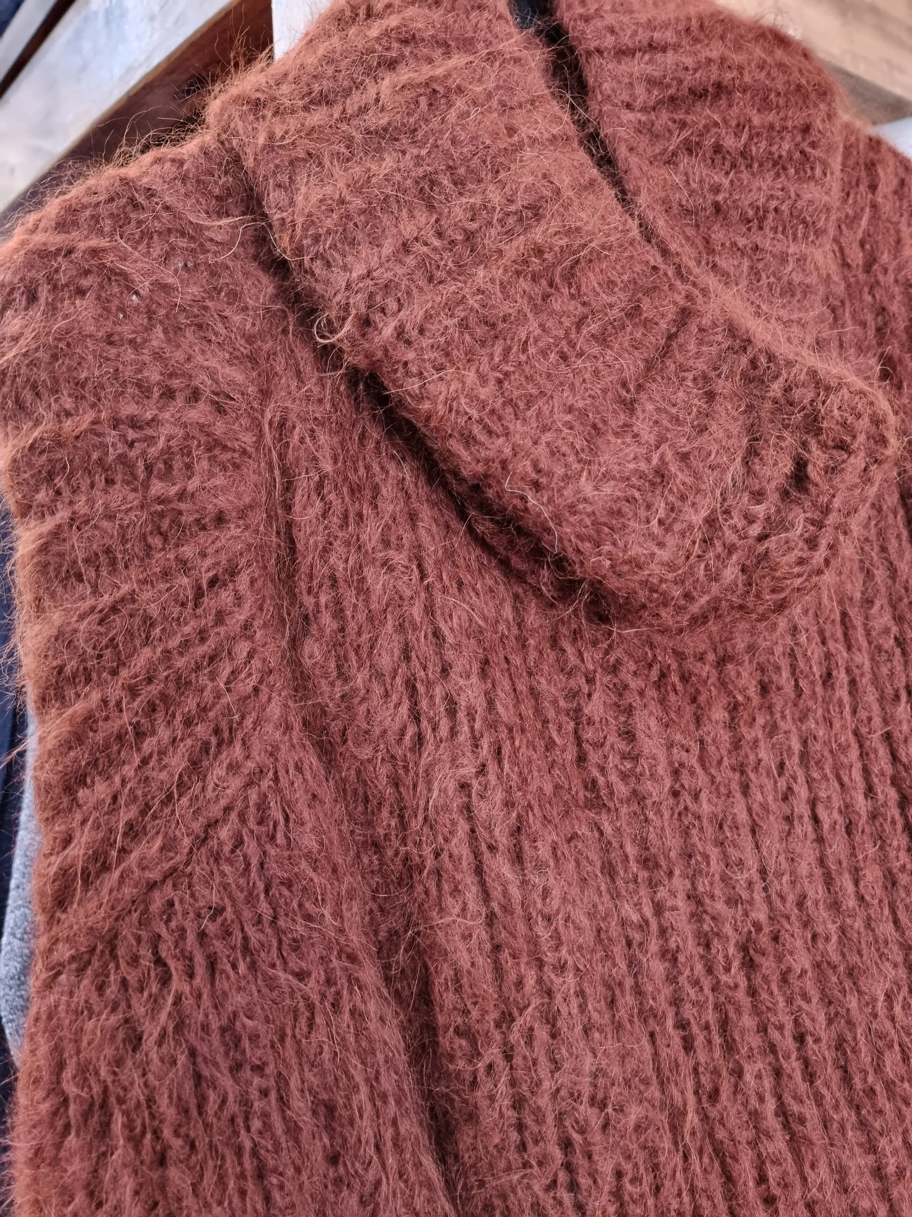 Amano Funnel Neck Suri Sweater by Lorena Laing