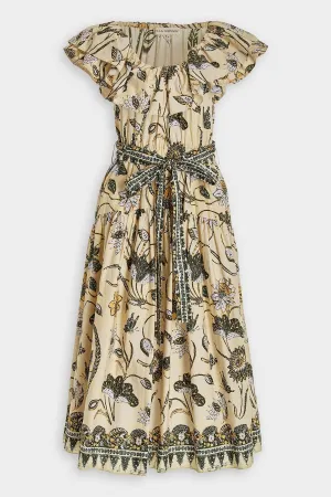 Amira Dress in Lemonbalm
