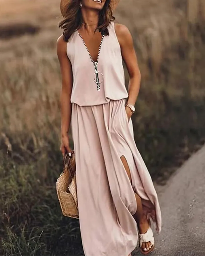Anastasia™ – Stylish Flowy Summer Gown
