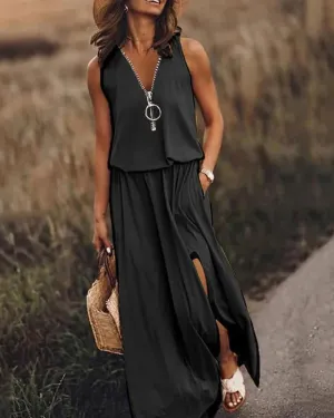 Anastasia™ – Stylish Flowy Summer Gown
