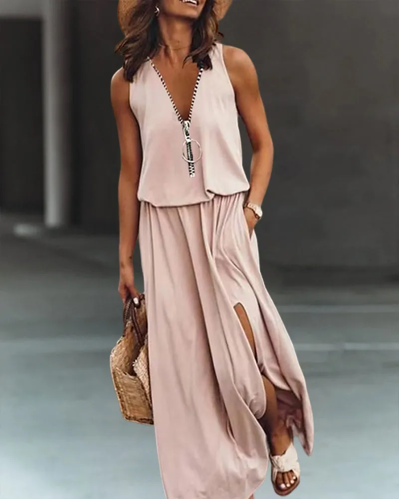 Anastasia™ – Stylish Flowy Summer Gown