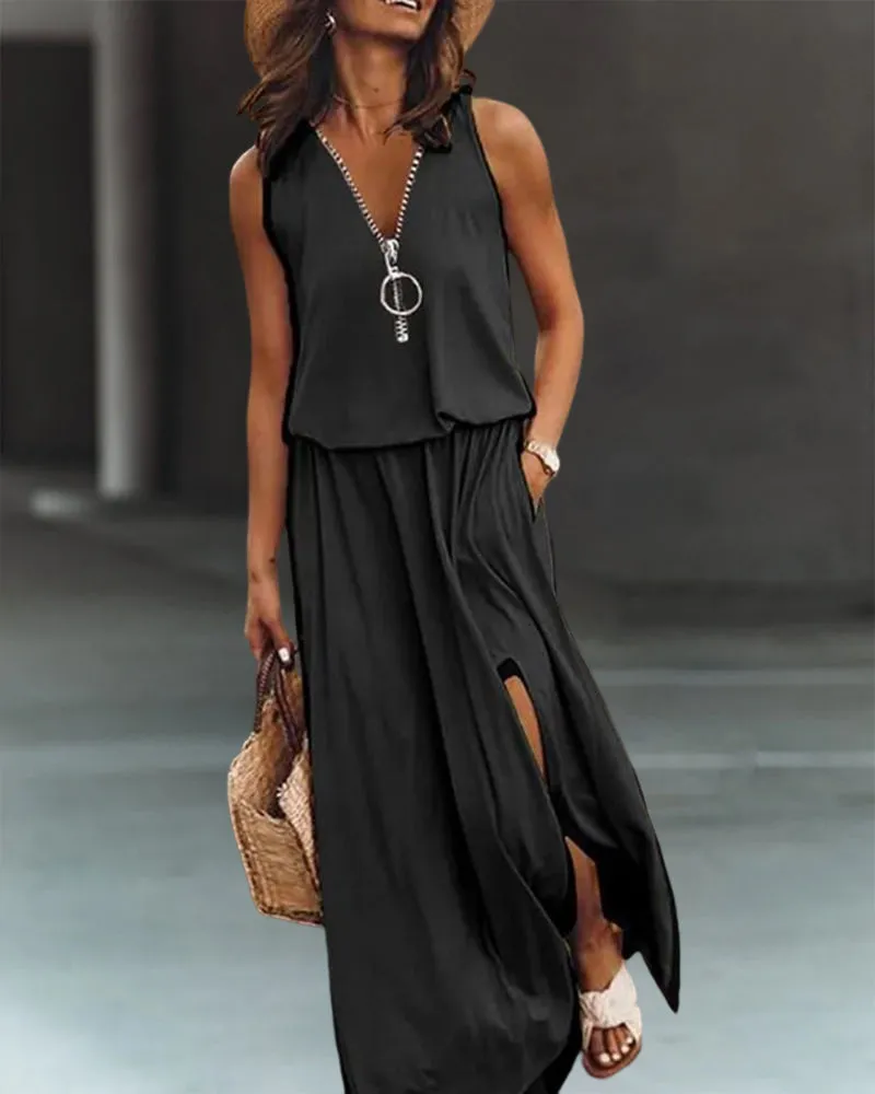 Anastasia™ – Stylish Flowy Summer Gown