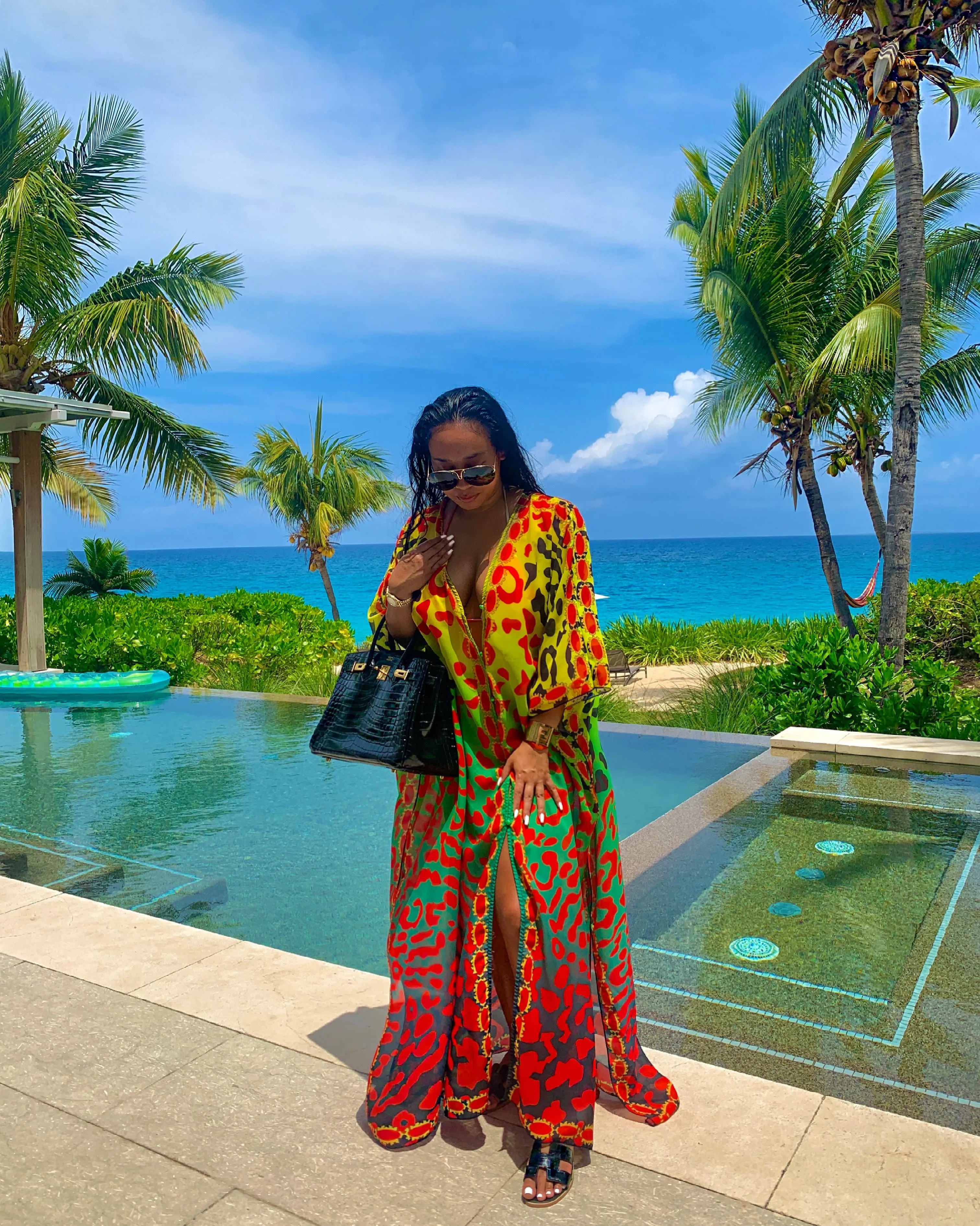 Anguilla Kaftan: Ships on 4-8 Business Days