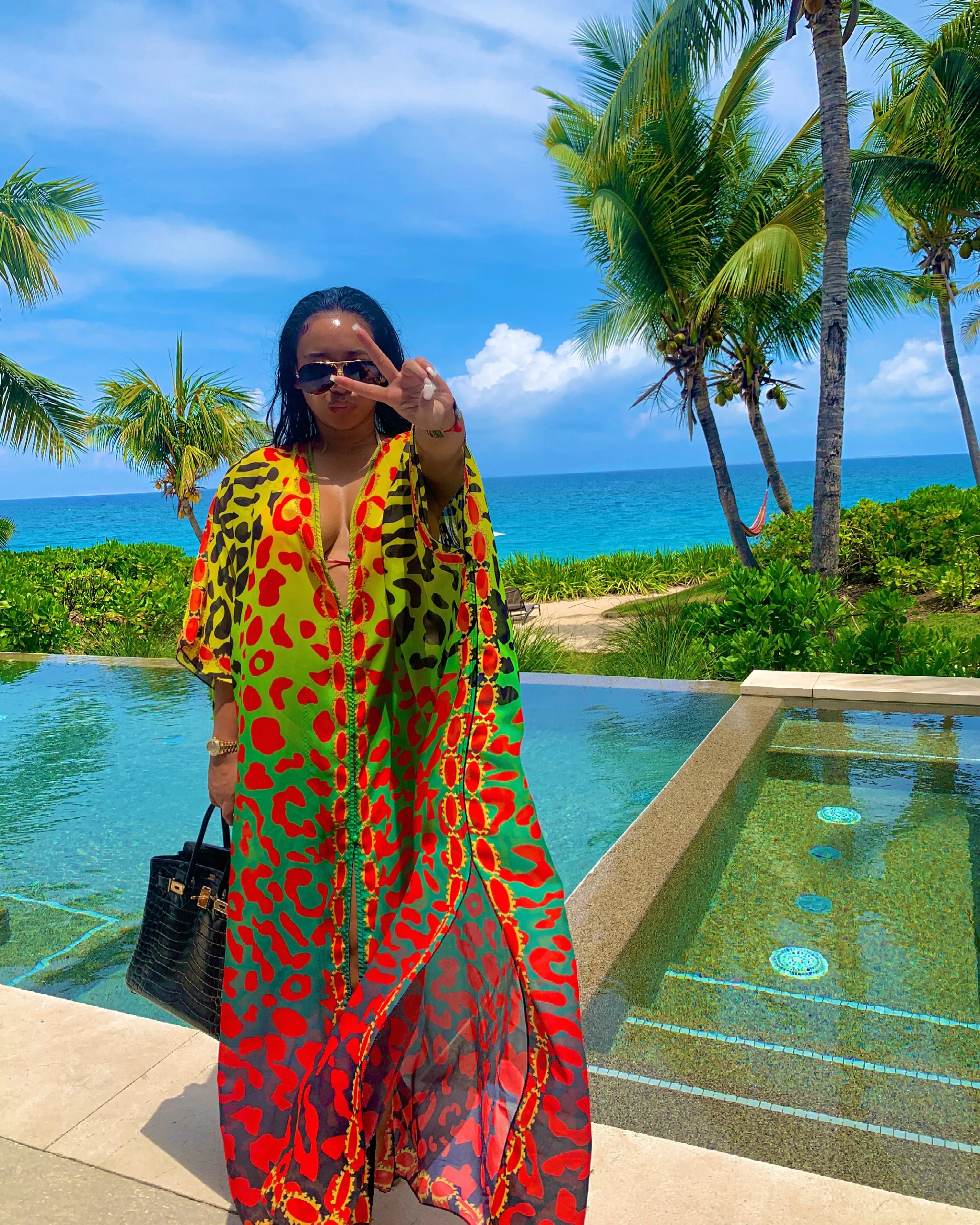 Anguilla Kaftan: Ships on 4-8 Business Days