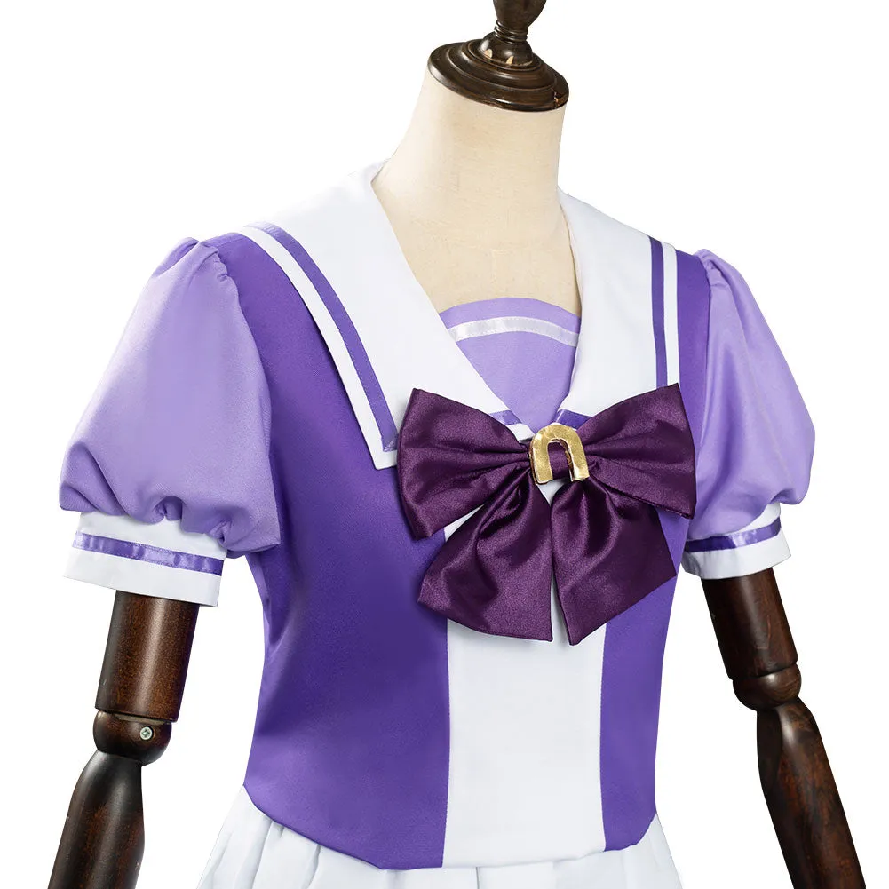 Anime Pretty Derby Halloween Carnival Suit Cosplay Costume School Uniform Dresses