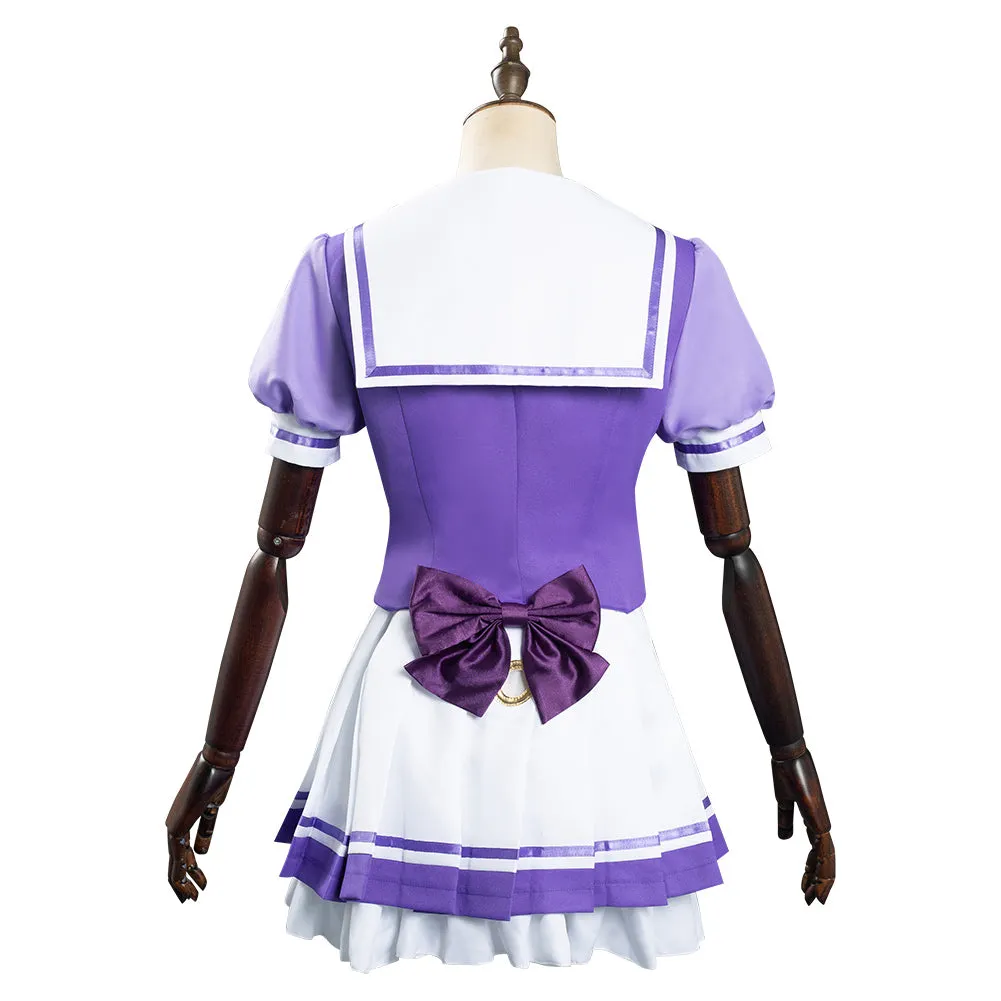 Anime Pretty Derby Halloween Carnival Suit Cosplay Costume School Uniform Dresses