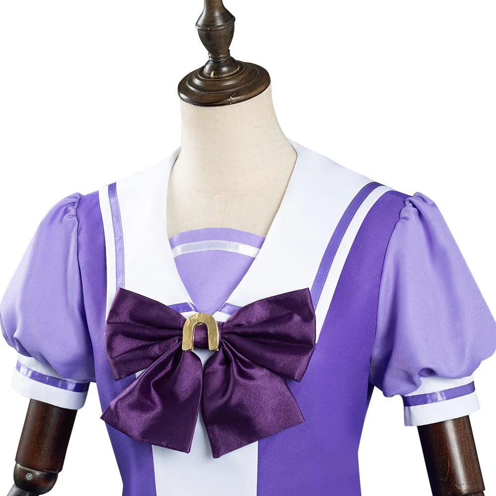 Anime Pretty Derby Halloween Carnival Suit Cosplay Costume School Uniform Dresses