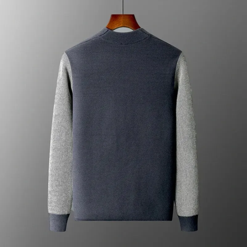 Anthony - Klassischer Winter Virgin Wool Strickcardigan für Herren