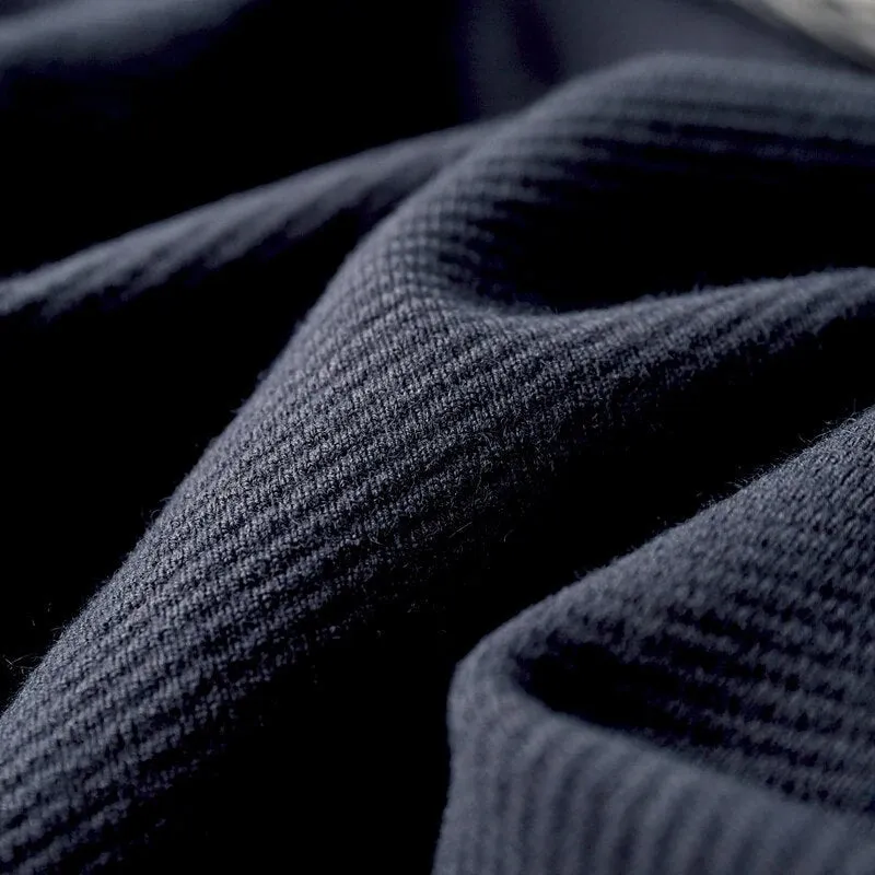 Anthony - Klassischer Winter Virgin Wool Strickcardigan für Herren