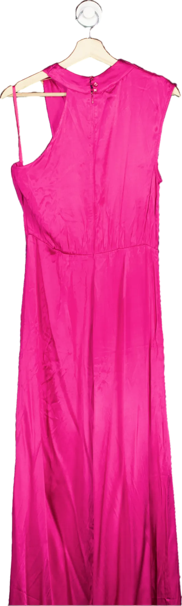 Anthropologie Corey Lynn Calter Pink Calter One-Shoulder Dress  M