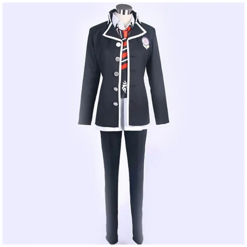 Ao no Exorcist Okumura Rin Black School Uniform Cosplay Costume