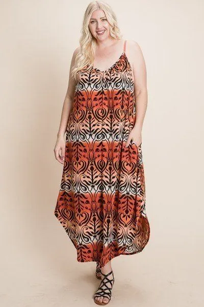 “Aria” Cami Maxi Dress