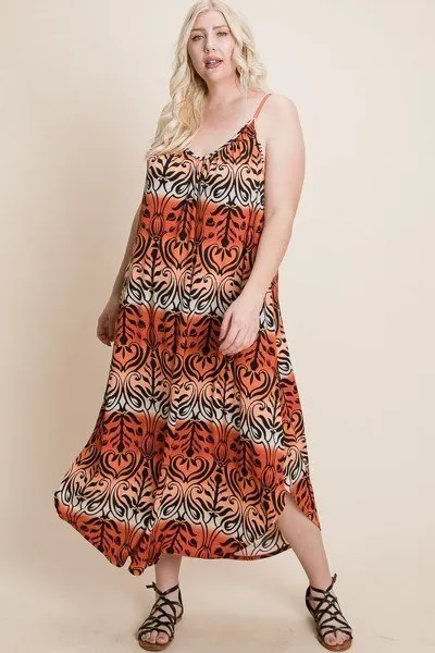 “Aria” Cami Maxi Dress