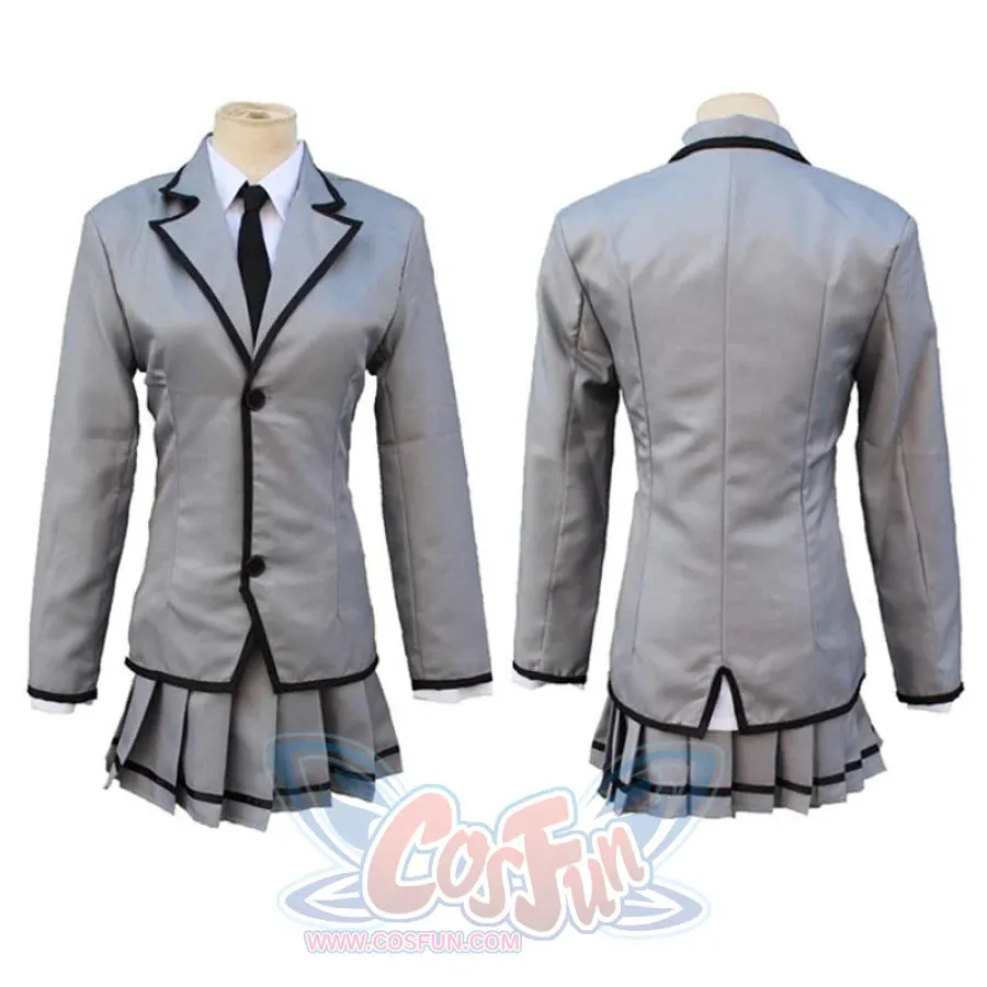 Assassination Classroom School Uniform Shiota Nagisa Kayano Kaede Cosplay Costumes C00645