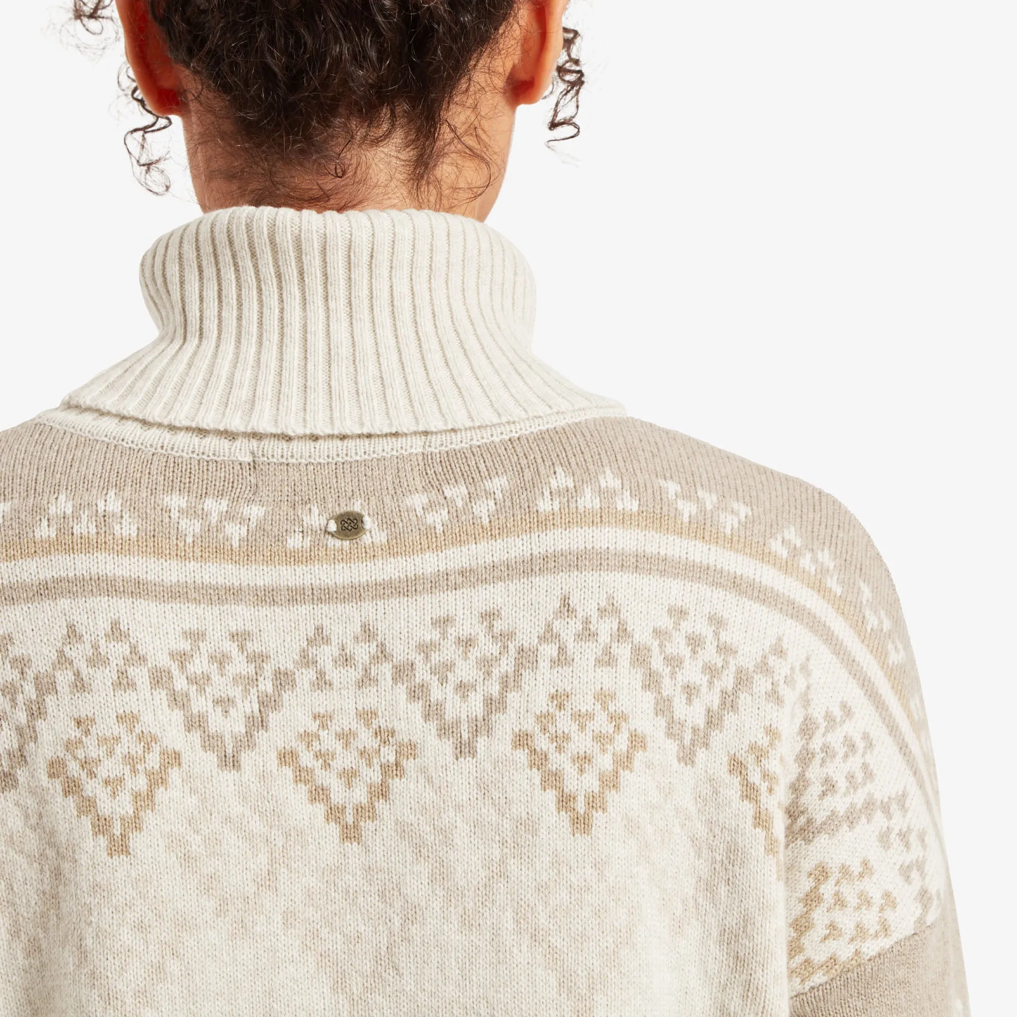 Azha Roll Neck Sweater - Peetho