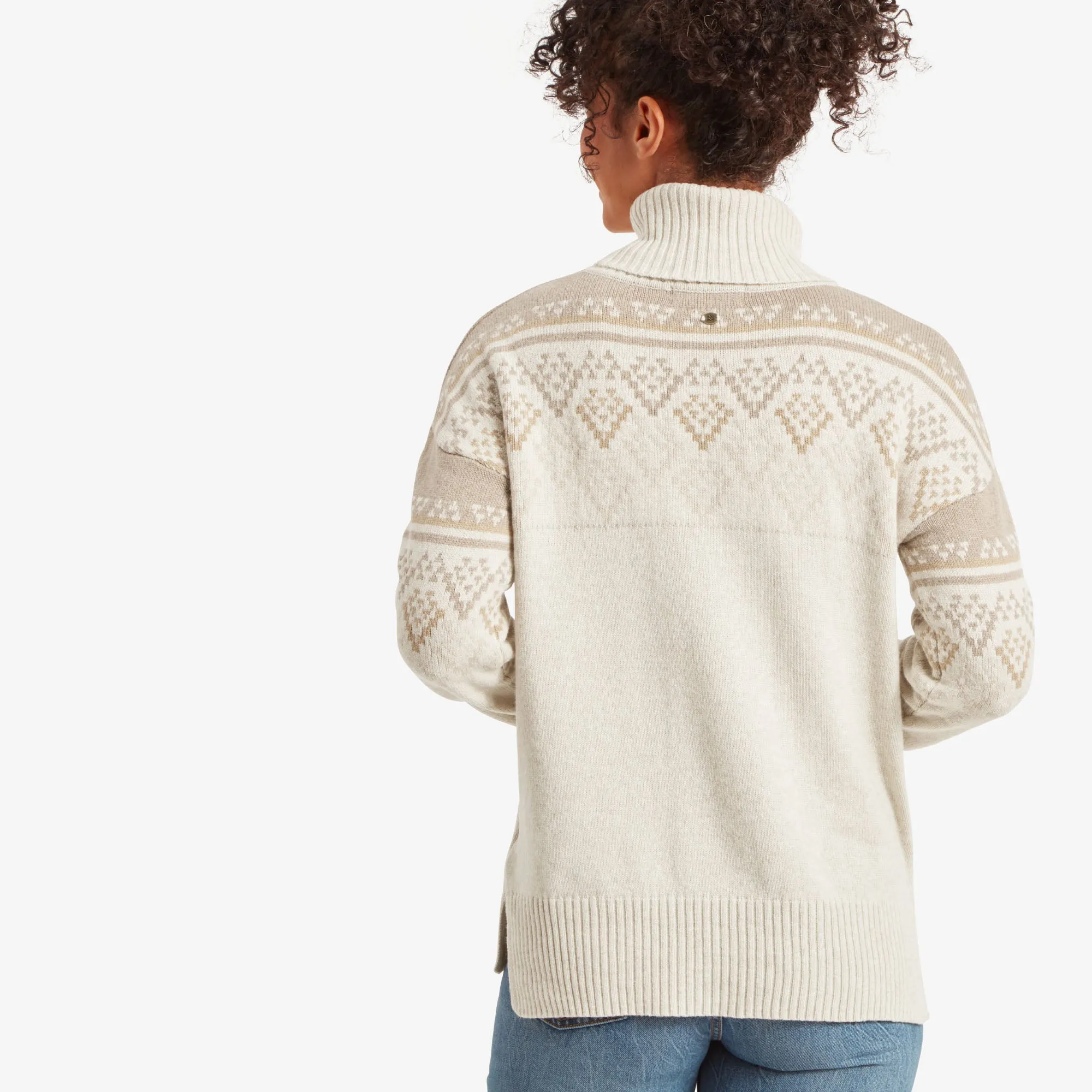 Azha Roll Neck Sweater - Peetho