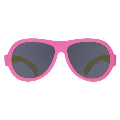 Babiators LE Aviator Sunglasses (Two Tone: Pink Limonade)