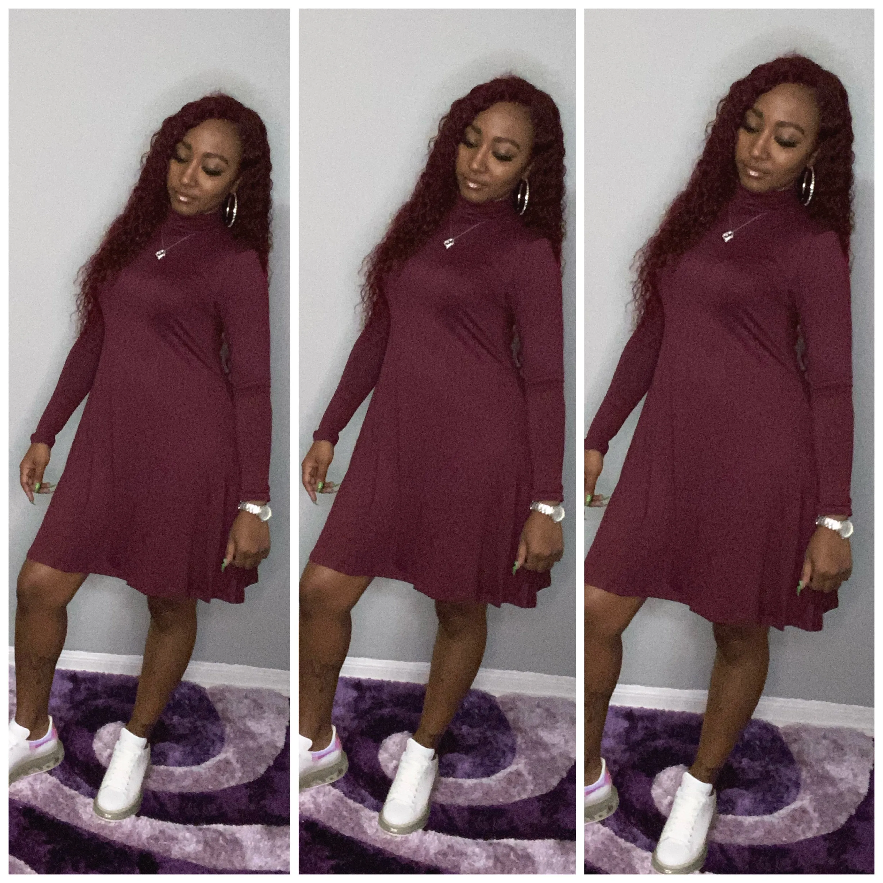 BABYDOLL (Burgundy)