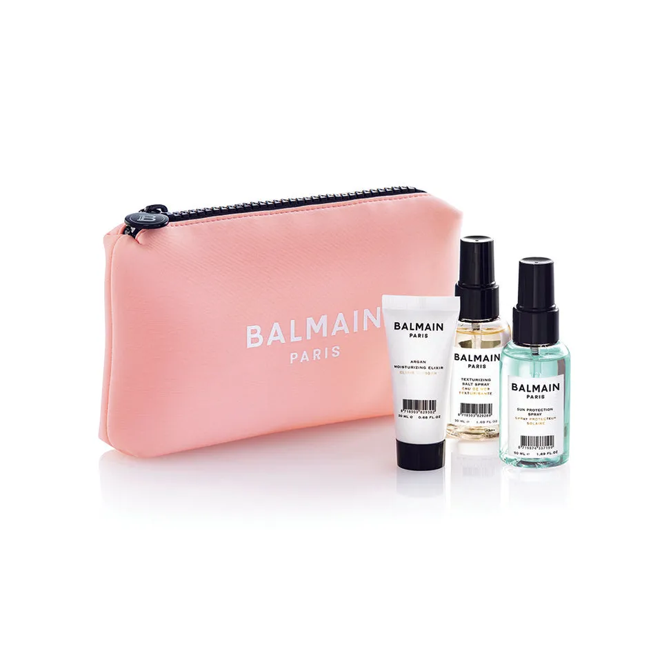 BALMAIN PINK COSMETIC BAG (Limited Edition SS20)