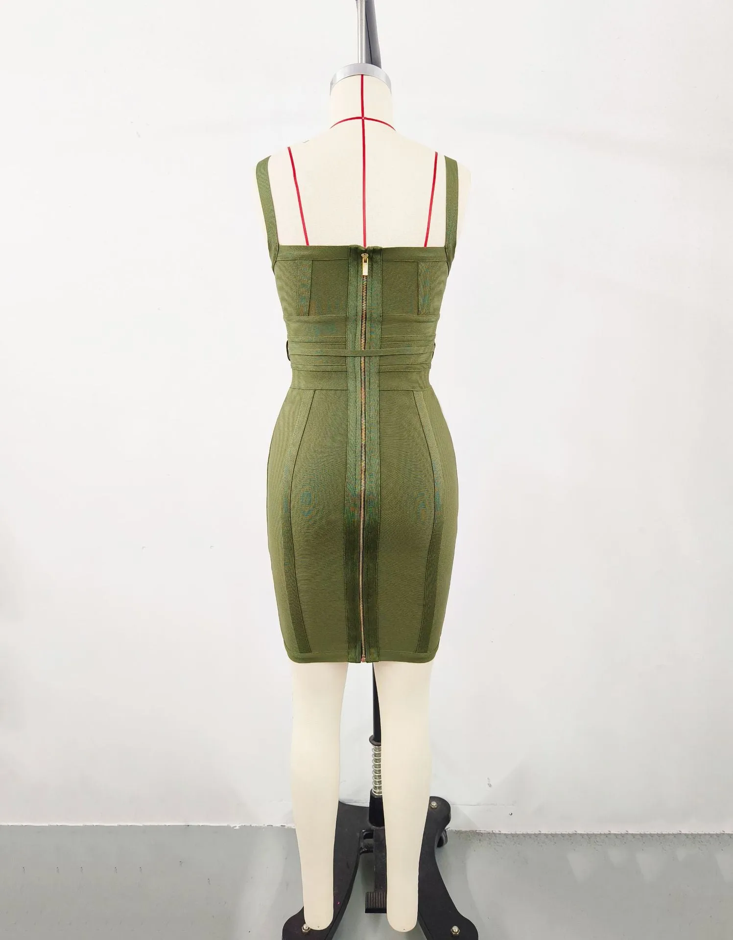 Bandage Elegance Sheath Mini Dress