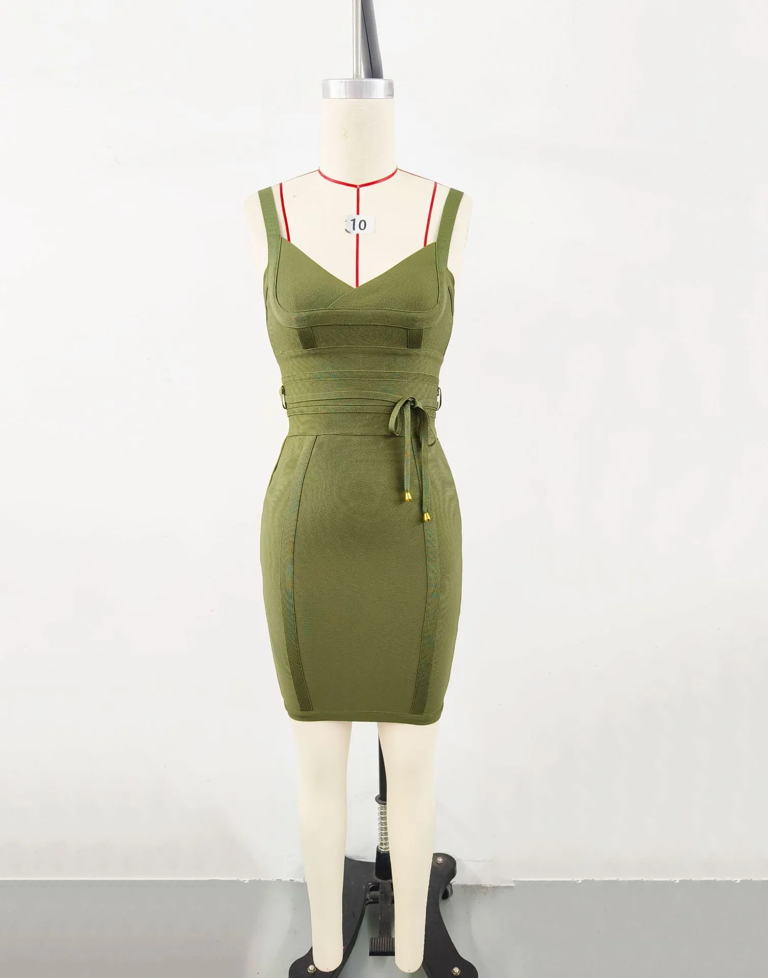 Bandage Elegance Sheath Mini Dress