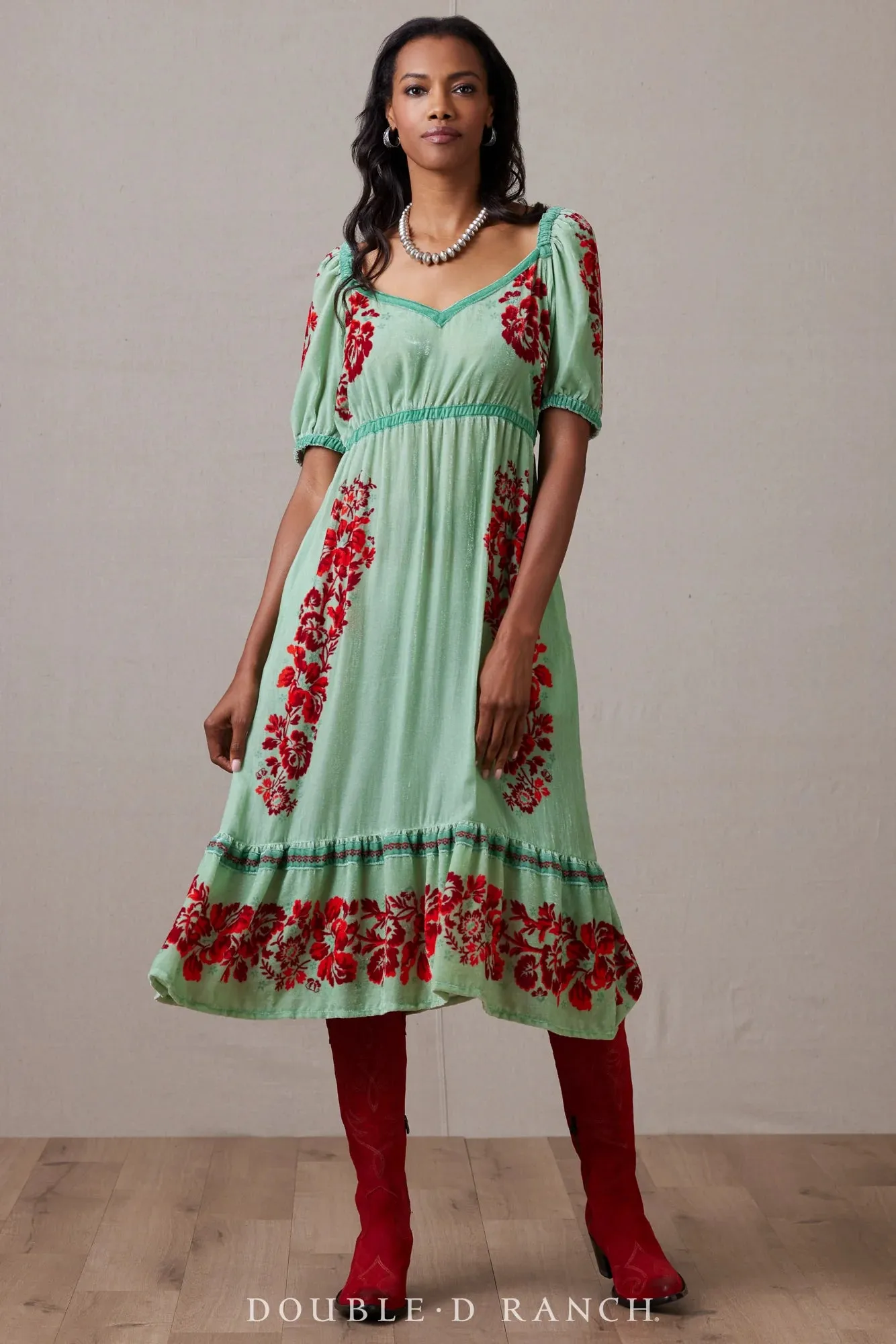 BANDANA GIRL DRESS D1446