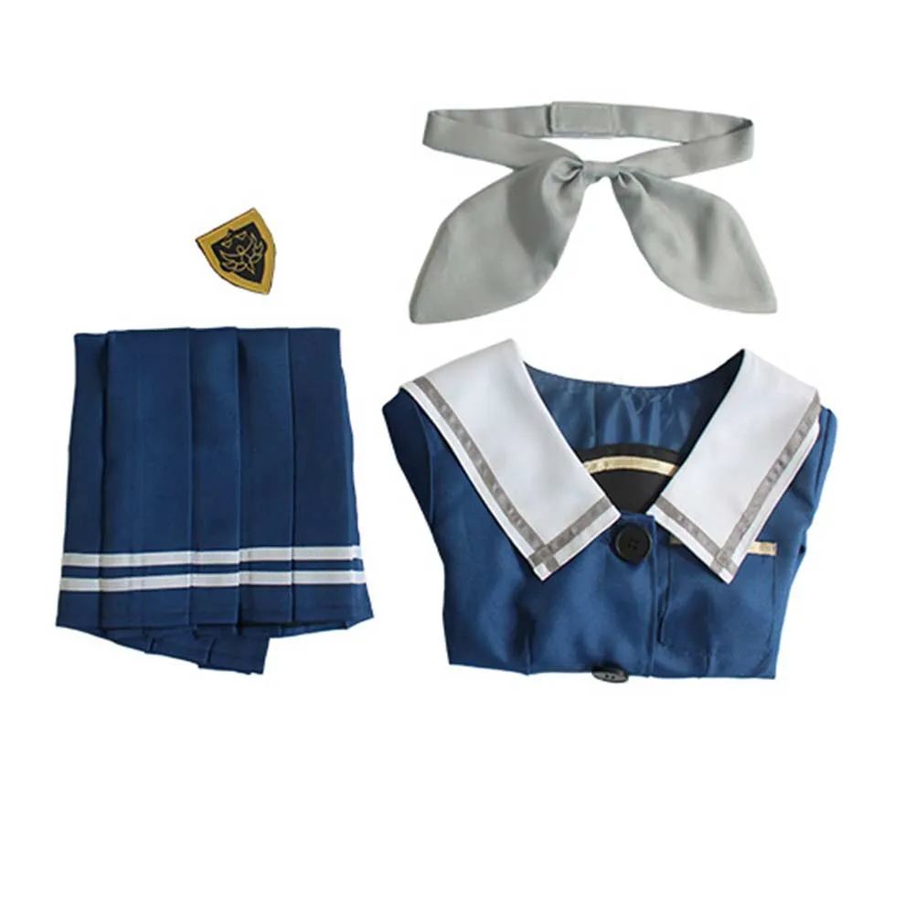 BanG Dream! Nagasaki Soyo Game Character School Uniform Cosplay Costume Outfits