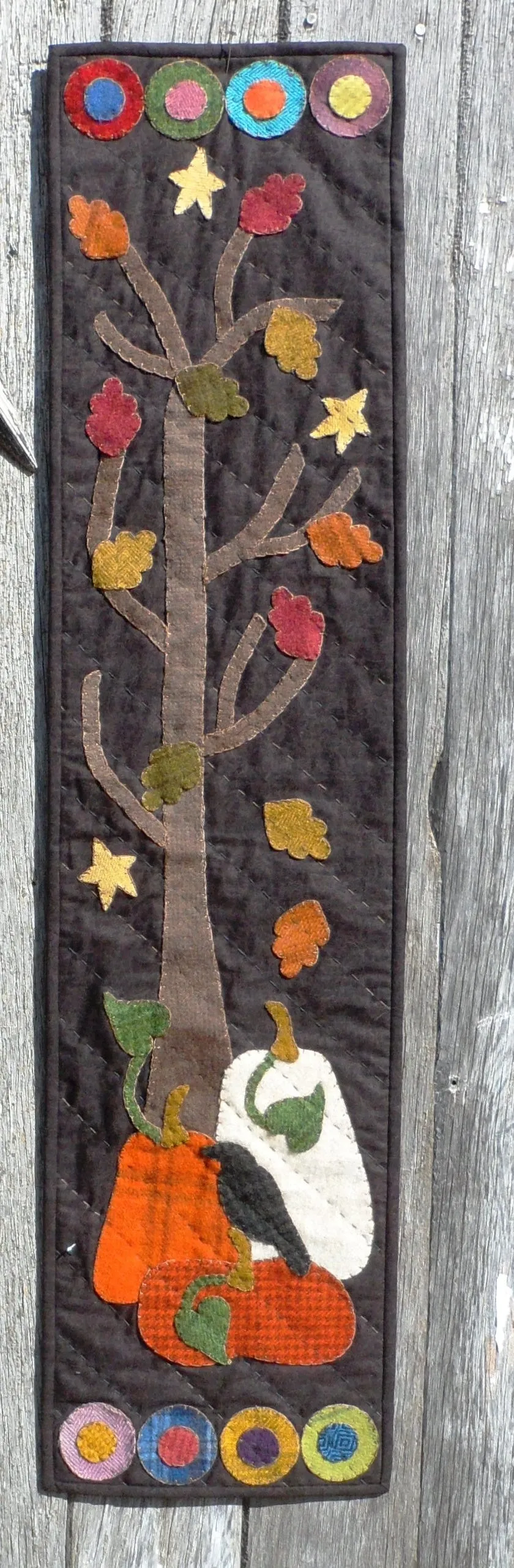 Banner Seasons Too Wool Applique Quilt Pattern