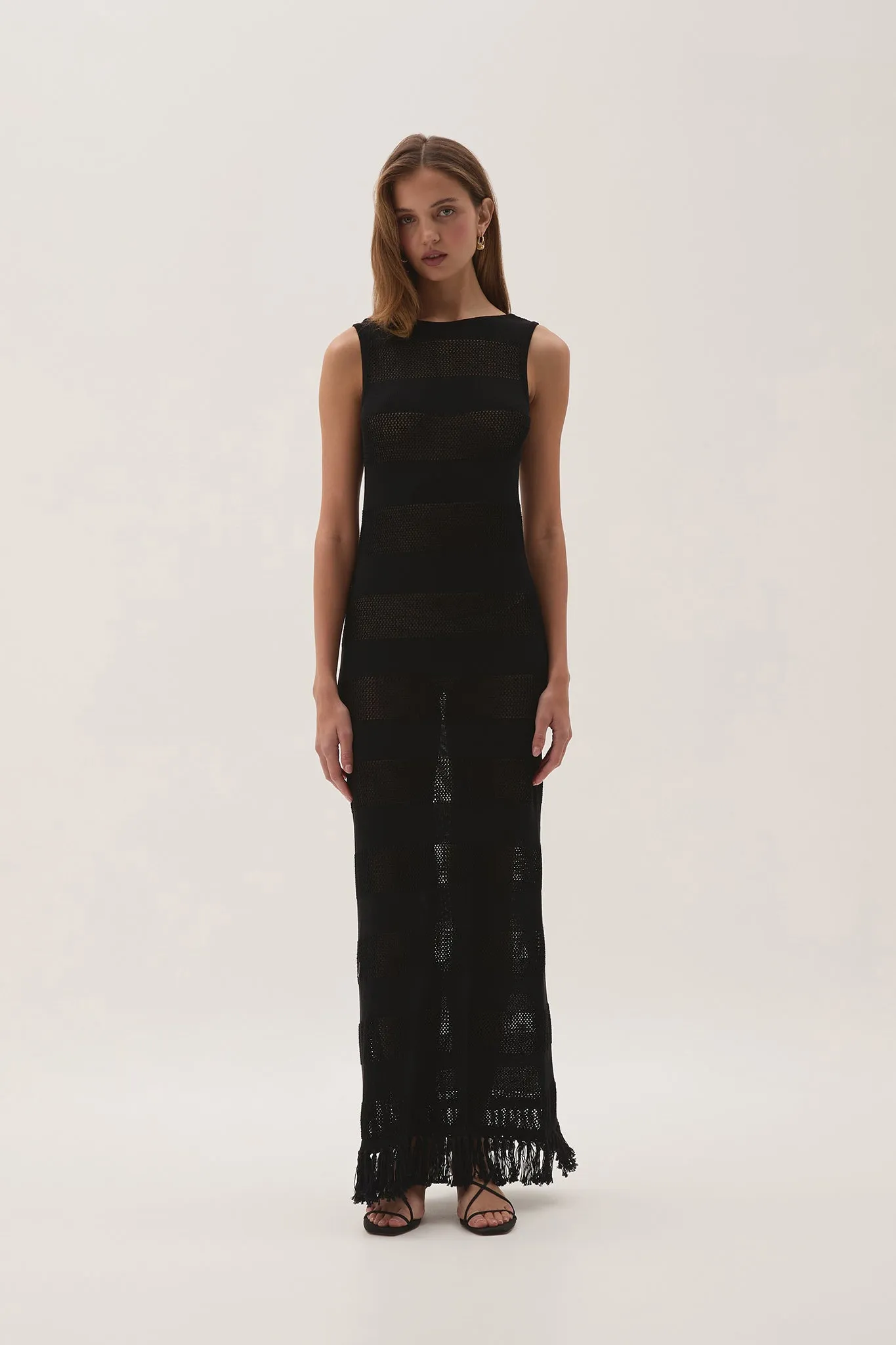 Bather Open Knit Dress
