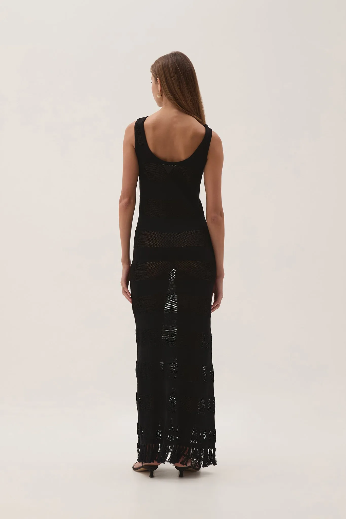 Bather Open Knit Dress
