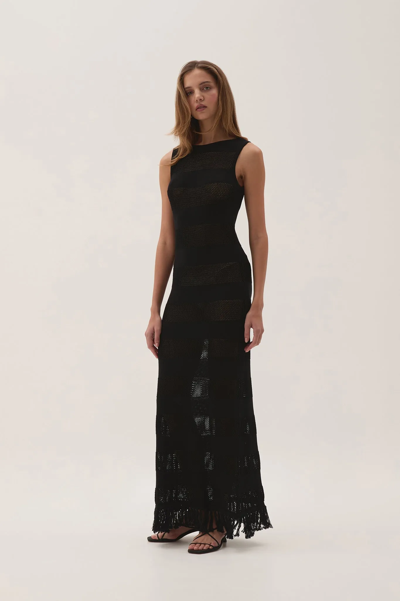 Bather Open Knit Dress