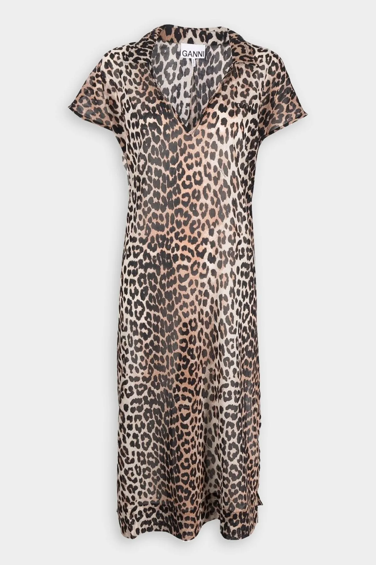 Beach Kaftan in Leopard
