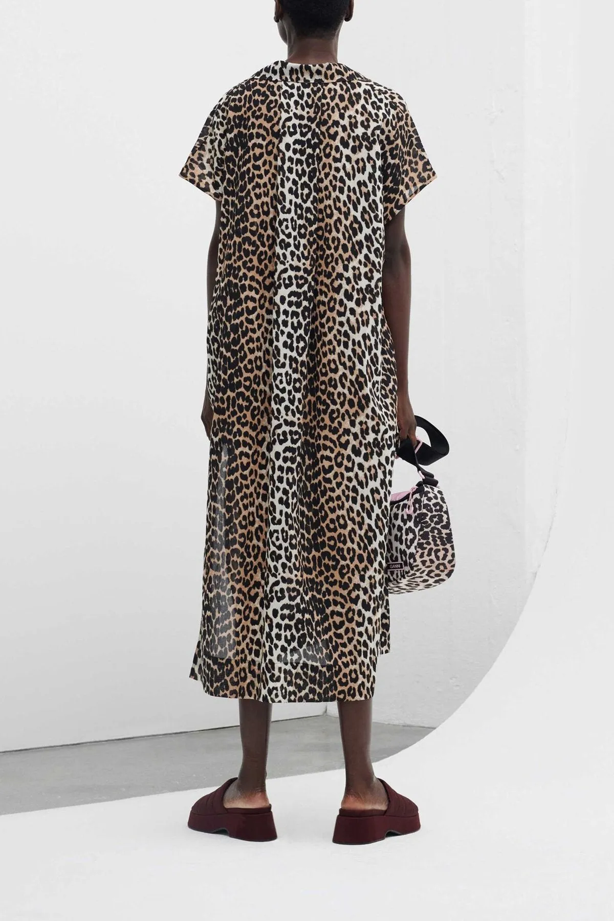 Beach Kaftan in Leopard