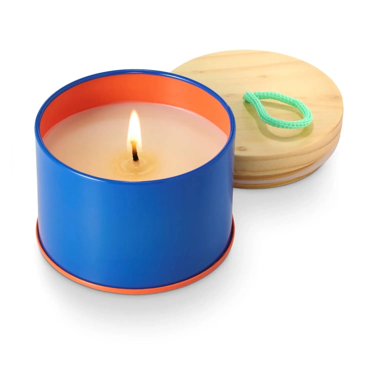 Beach Towel Tin Candle