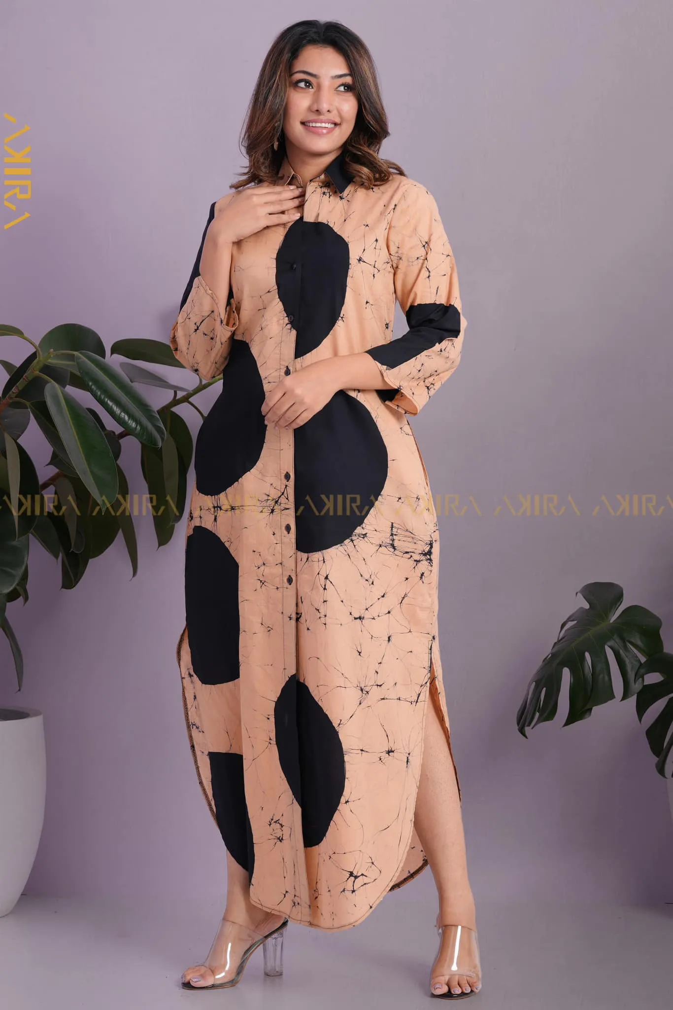 Begonia Batik Designer Dress | Kaftan, Bohemian Dress, Floral Dress, Boho Maxi Dress