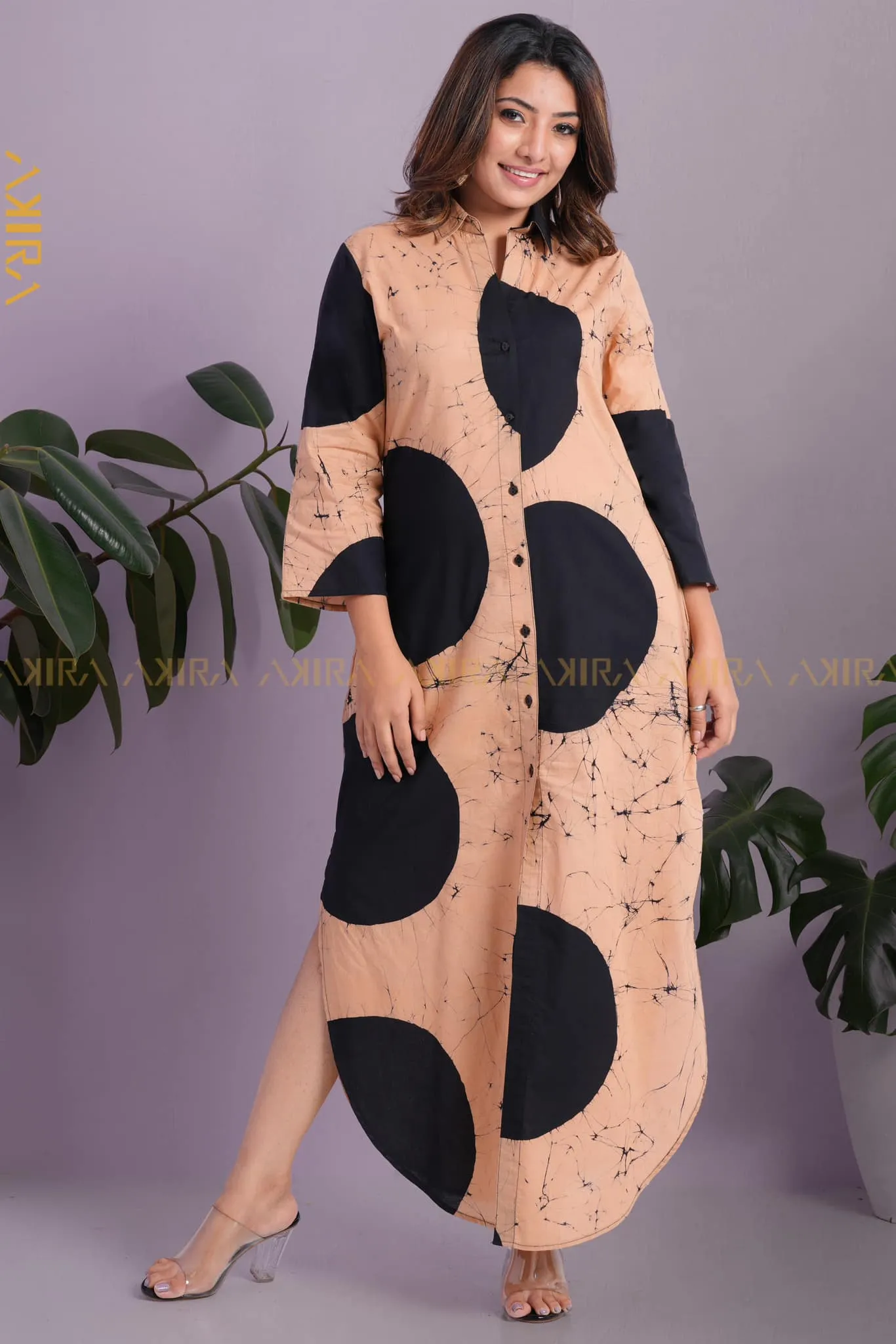 Begonia Batik Designer Dress | Kaftan, Bohemian Dress, Floral Dress, Boho Maxi Dress