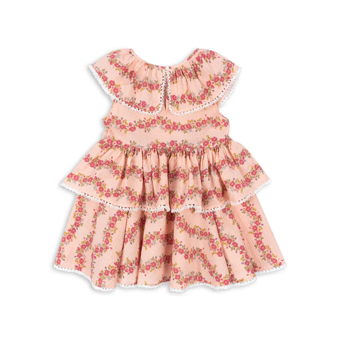 BELLA FRILL DRESS GOTS